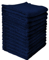 Goza Towels Cotton Washcloths (12 Pack, 12 x 12 inch)