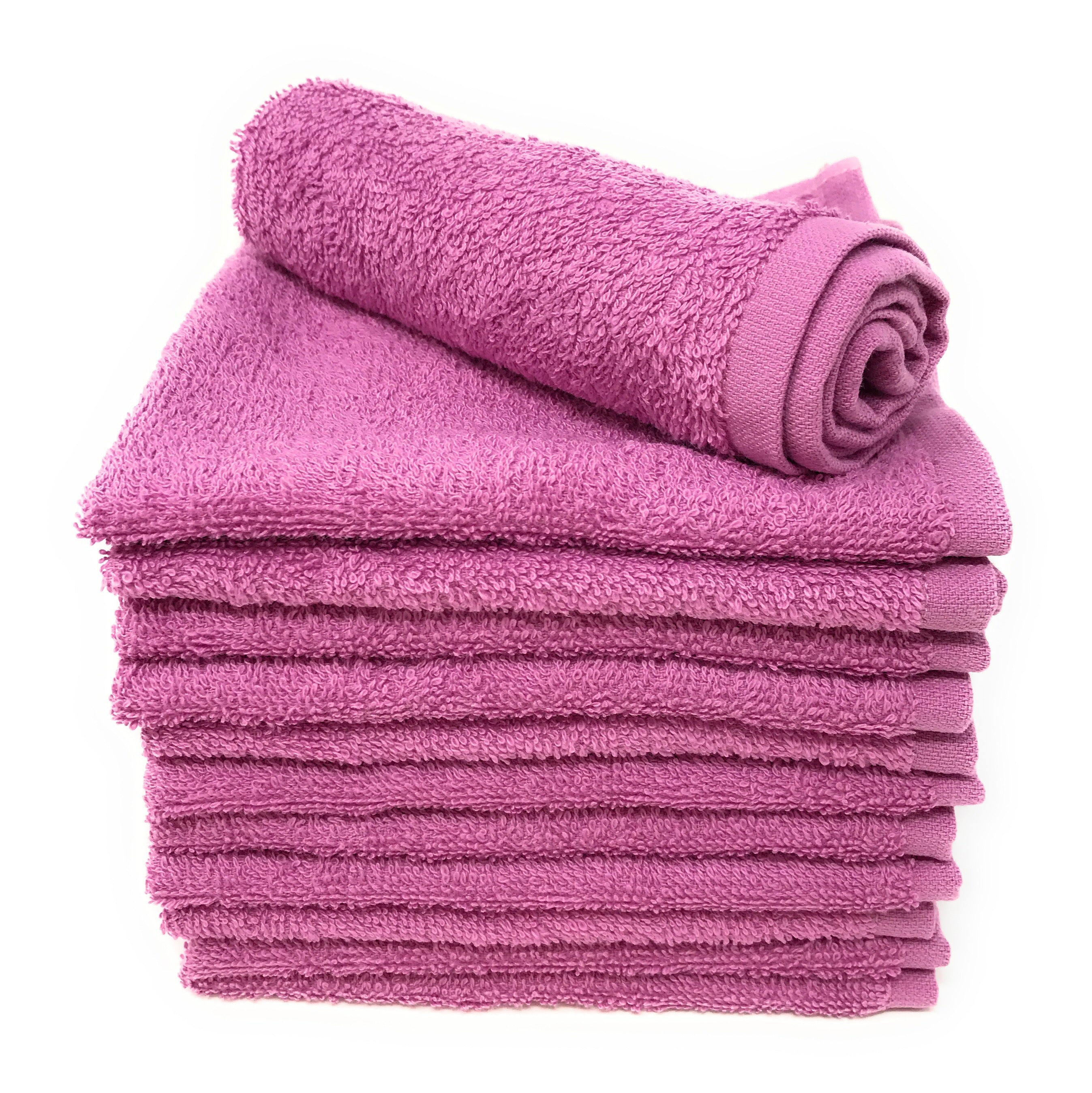 12X12 Wholesale White Cotton Washcloths - Towel Super Center