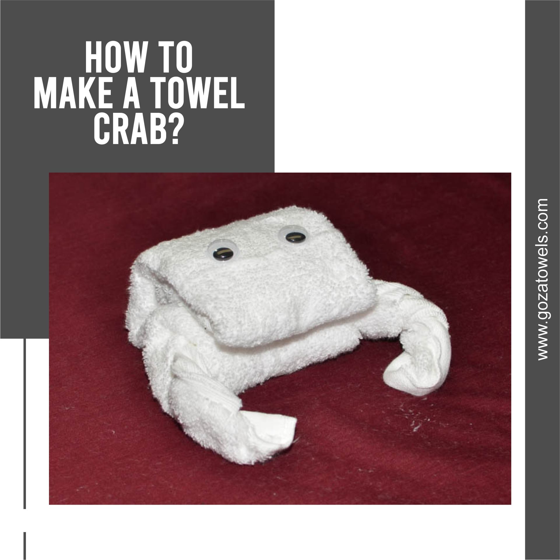 Creative Uses for Towels Towel Animals and Towel Origami Gozatowels