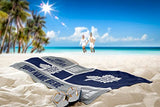 Northwest NHL Toronto Maple Leafs Personalized Beach Towel, 30" x 60", Colorblock
