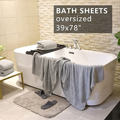 YTYC Towels,39x78 Inch Oversized Bath Sheets Towels for
