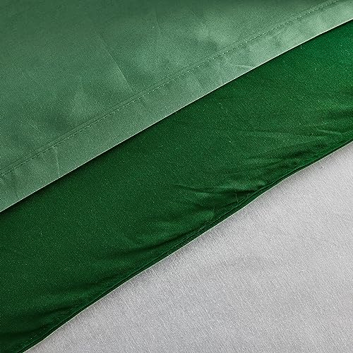 Lacoste Crew 4-Piece Comforter Set, 100% Cotton Percale, King, Green