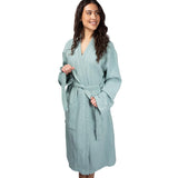 Cariloha Waffle Knit Robe - Soft, Lightweight - Tahitian Breeze - L/XL