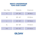 Gildan Men's A-shirt Tanks, Multipack, Style G1104, Grey/Black (5 Pack), XX-Large