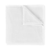 Peacock Alley All Seasons Luxury Cotton Blanket – 100% Long Staple Cozy Cotton Blanket for Sofa, Bed, and Crib - King, California King, White