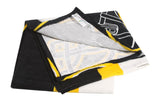 Northwest NFL Pittsburgh Steelers Beach Towel, 30" x 60", Zone Read