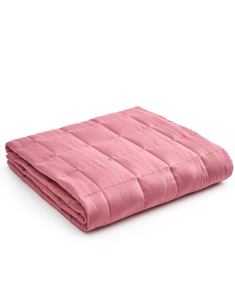 YnM Weighted Blanket Heavy 100 Oeko Tex Certified Cotton Material w Gozatowels