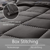 ZonLi Cooling Weighted Blanket for Hot Sleepers, Queen 60"x80" 20lbs, Grey