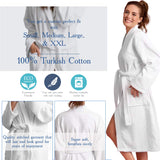 Soft Touch Linen Premium Women's Terry Cloth Bathrobe - Absorbent Terry Cloth Robe - Deluxe Turkish Terry cloth for Women-Towel-like Material-(Burgundy, Small)