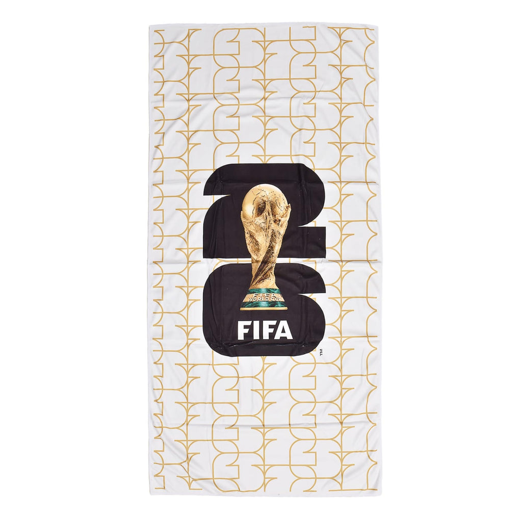 FIFA World Cup 2026 Towel — Official Emblem, 30 x 60, White | Goza