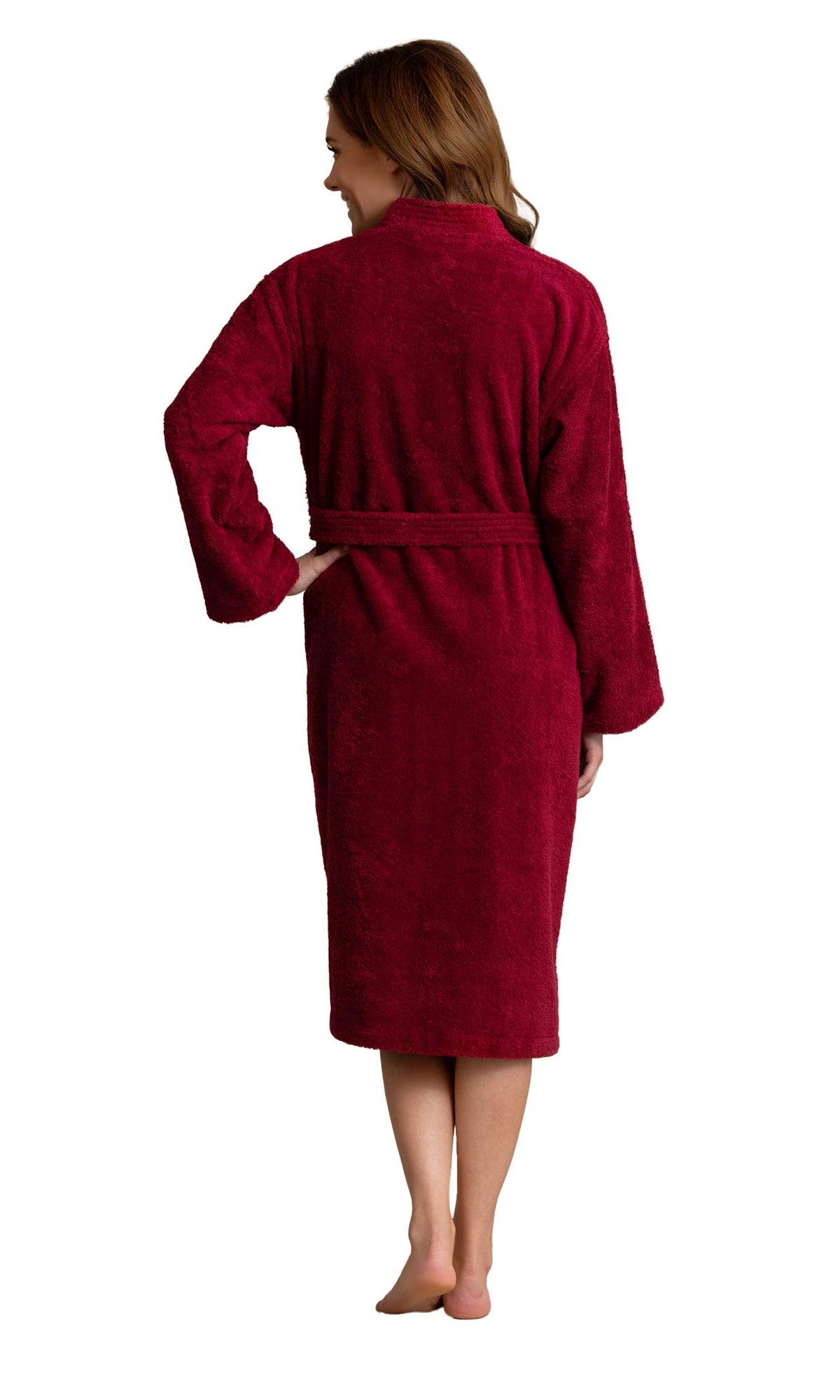 Soft Touch Linen Premium Women's Terry Cloth Bathrobe Absorbent