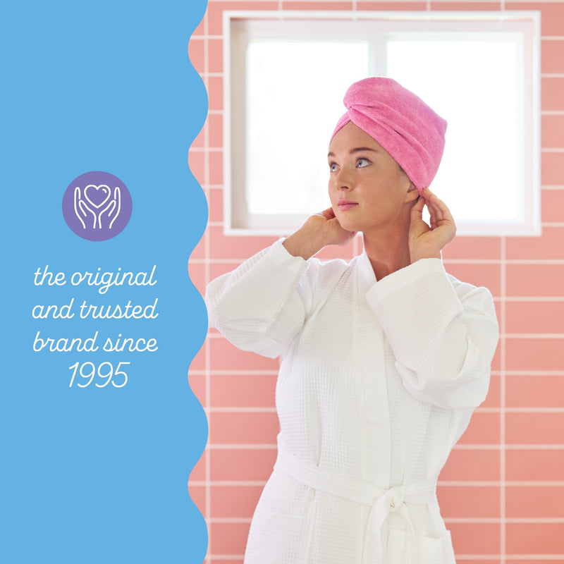 Turbie Twist Microfiber Hair Towel Wrap The Original Quick Dry Anti Gozatowels