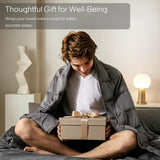 ZonLi Cooling Weighted Blanket for Hot Sleepers, Queen 60"x80" 20lbs, Grey