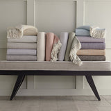 Sferra Celine - Throw 51X71 Black Cotton