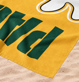 Northwest NFL Green Bay Packers Disney Character Hugger Pillow and Beach Towel Set, 27" x 54", Splash