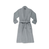 Brooklinen Luxury Cotton Bath Robe, OEKO-TEX Certified, Ultra Soft, Adjustable, Plush & Machine Washable – Premium Turkish Plush Robes for Women & Men (Pewter Gray, Large)