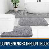 OLANLY Bathroom Rugs 30x20, Extra Soft Absorbent Chenille Bath Rugs