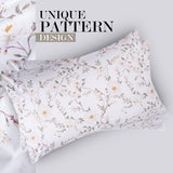 Utopia Bedding King Sheet Set, Soft Microfiber 4 Piece Bed Sheets with 15" Deep Pocket - Easy Care Brushed Microfiber (Vintage Floral)