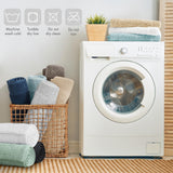 Madison Park Splendor Reversible 100% Cotton Bath Rug, 21 x 34, White
