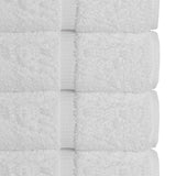 Chakir Turkish Linens, 100% Cotton Premium Quality Turkish Bath Sheets (35''x70'' Large Bath Sheet Towels - White)
