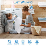 PlushDeluxe Bamboo Waterproof Mattress Protector, Queen Size, Ultra Soft