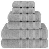 American Soft Linen 100% Cotton Luxury Turkish Towels, 6 Piece Towel Set