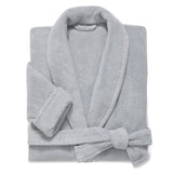 Brooklinen Luxury Cotton Bath Robe, OEKO-TEX Certified, Ultra Soft, Adjustable, Plush & Machine Washable – Premium Turkish Plush Robes for Women & Men (Pewter Gray, Large)
