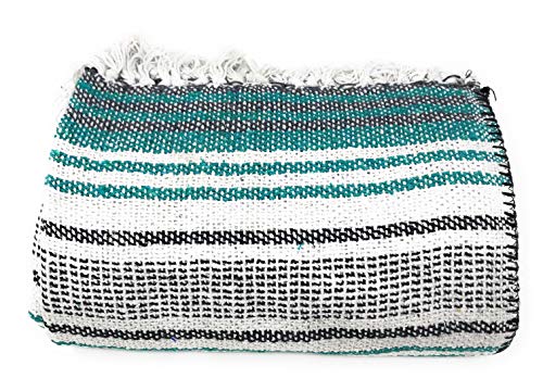 Goza Cotton Authentic Falsa Mexican Yoga Throw Blanket - Gozatowels