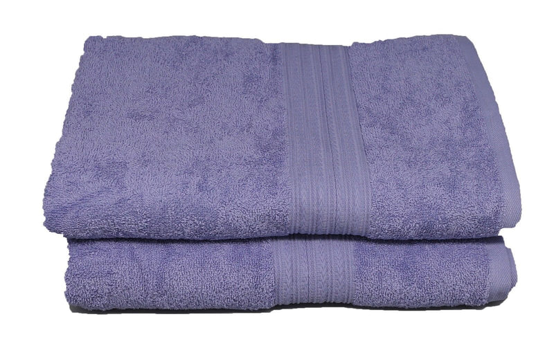 lavender purple bath towel