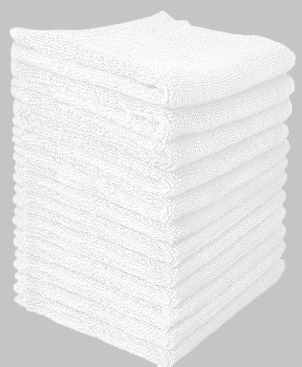 Goza Towels  Cotton Washcloths (12-Pack, 12 x 12 inches)
