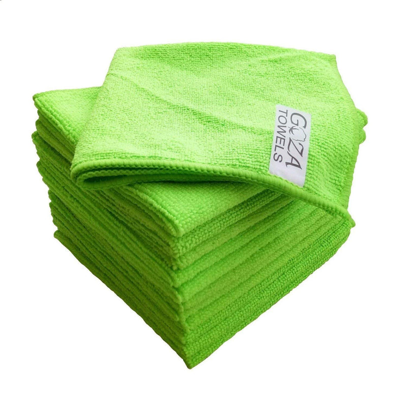 green microfiber cloth