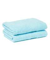 turquiose bath towel