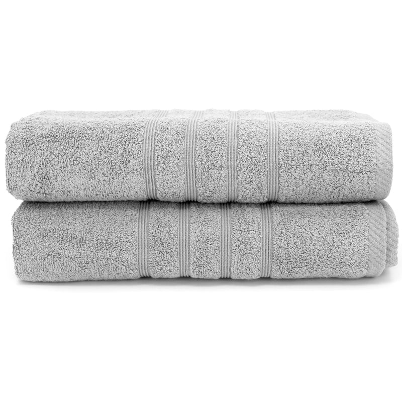 White Cotton Washcloths, Hand and Bath Towels