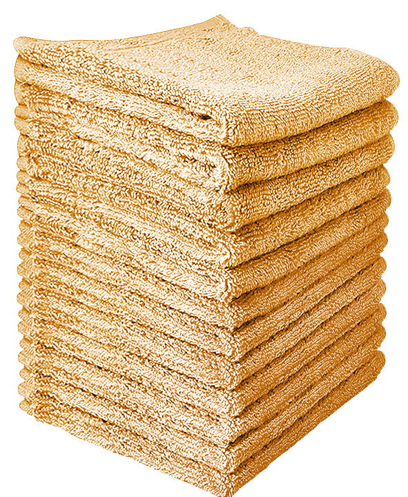 Wholesale Towels Cotton Washcloths in Bulk ( 12 x 12 inches) - Gozatowels