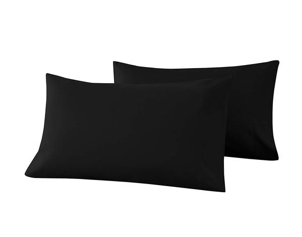 black pillow cases