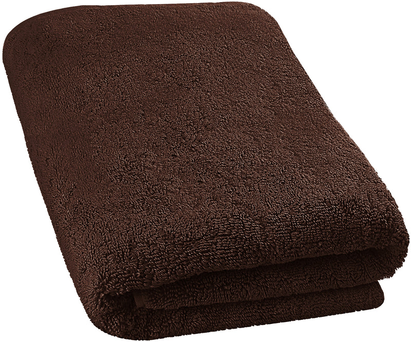 dark brown bath sheet
