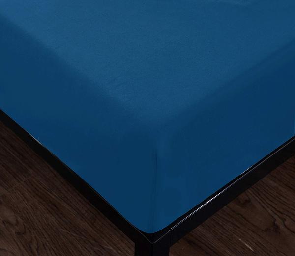 classic blue fitted sheet