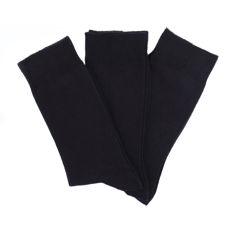 Goza Socks Men's Cotton Blend Dress Socks (3 Pack) - Gozatowels