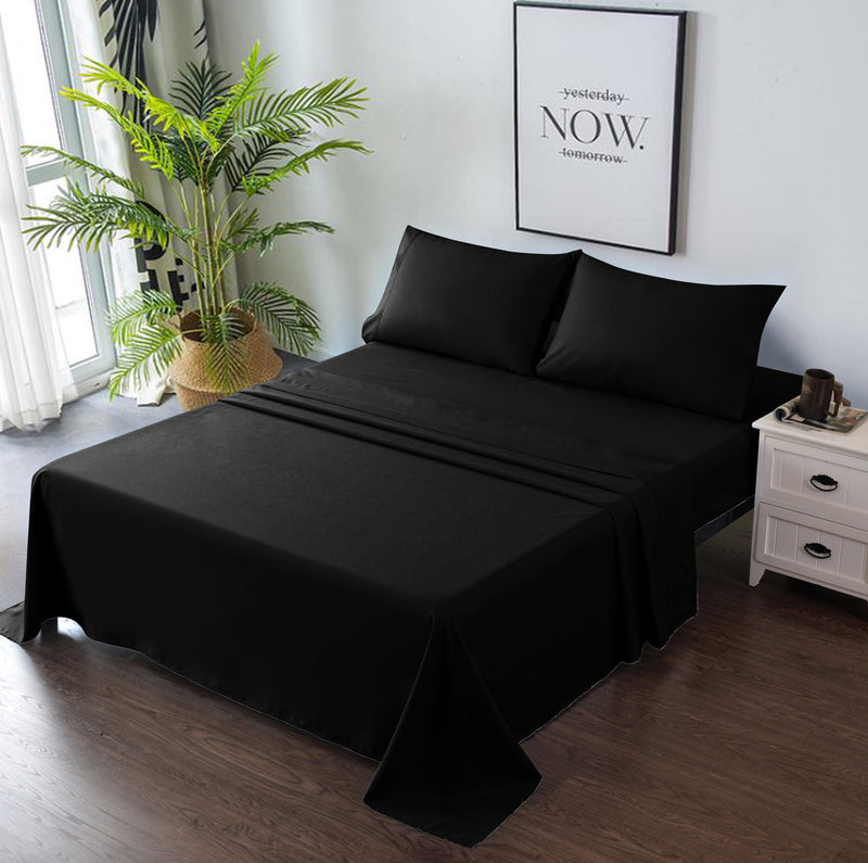 Buy Microfiber Bed Sheets in 3/4 Pieces in The USA