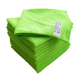 green microfiber towel