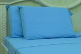 light blue flannel pillowcases