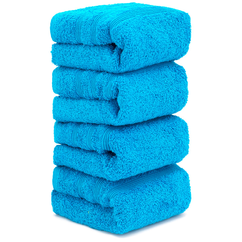 Aqua blue hand hotsell towels