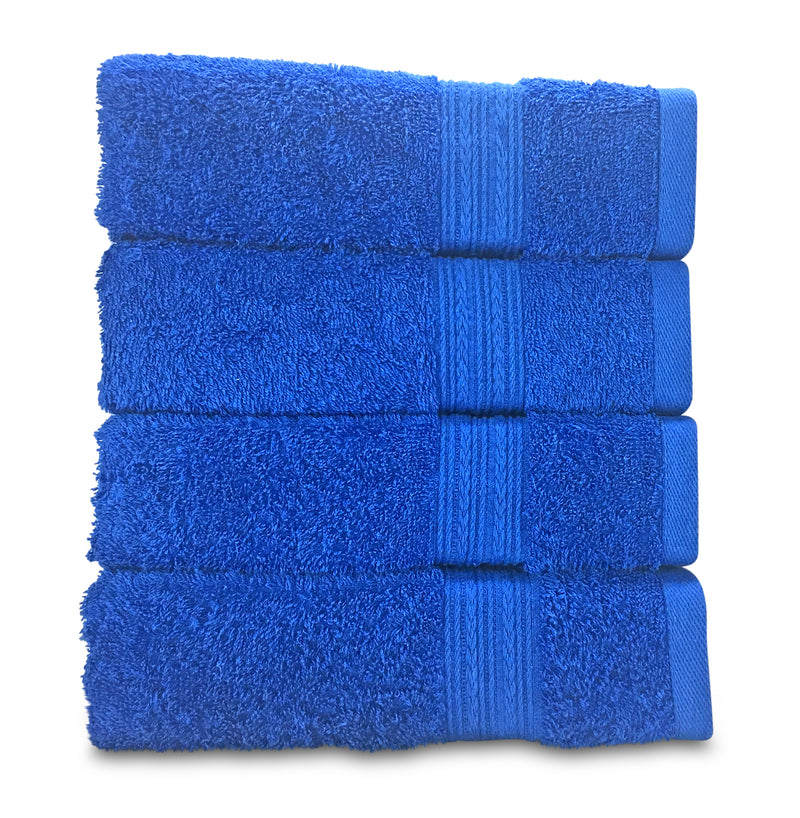 classic blue hand towel