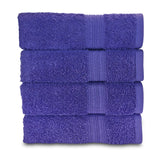 lavender purple hand towel