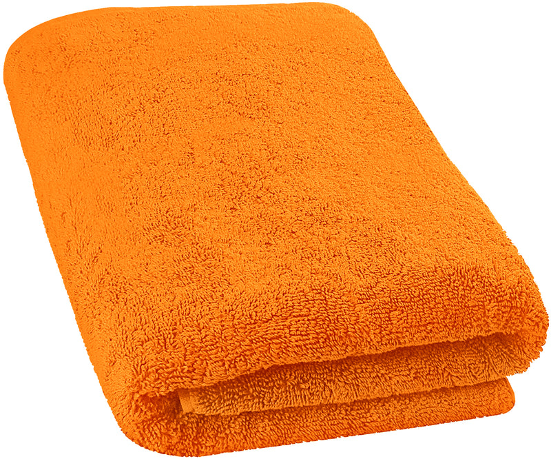 Cotton Oversized Bath Sheet Towel (40 x 70 Inches) Online in The USA –  Gozatowels