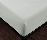 light grey silver fitted sheet