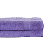 lavender purple bath towel