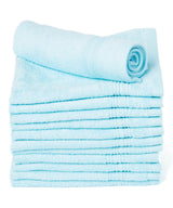 turquoise washcloth