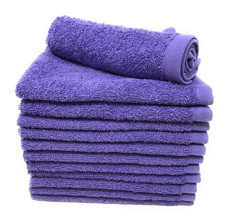 lavender purple washcloth