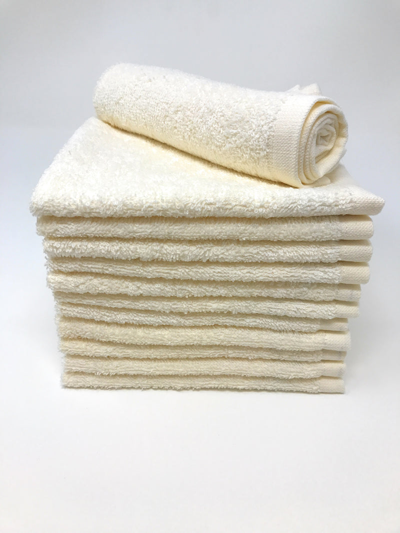 Washcloths for Bathroom Gym Spa Kitchen, Extra Soft & Highly Absorbent,  Soft Feel Fingertip Towels, Turkish Genuine Cotton 